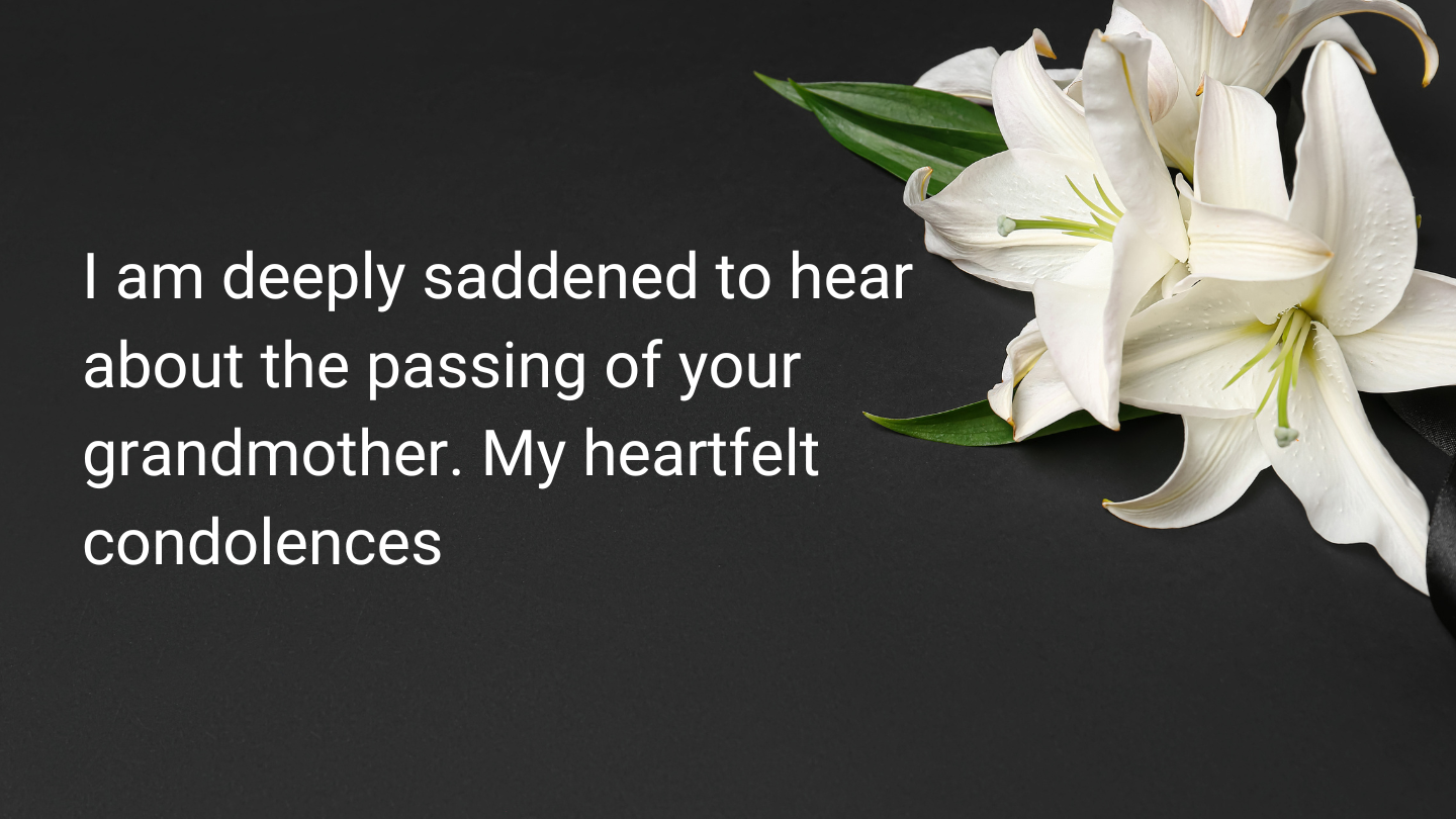 Grandma Death Condolences Messages